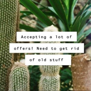 Sale on bundles of 2+ items! Accepting offers too!